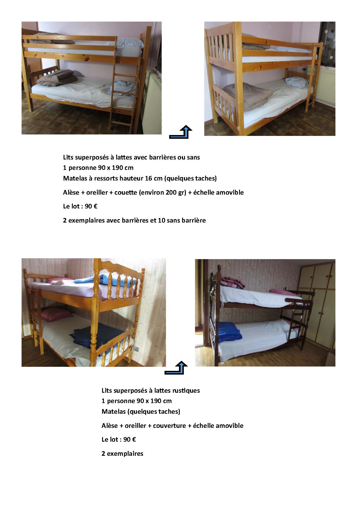3 MOBILIER A VENDRE CHAUME DU GRAND VENTRON Page 3