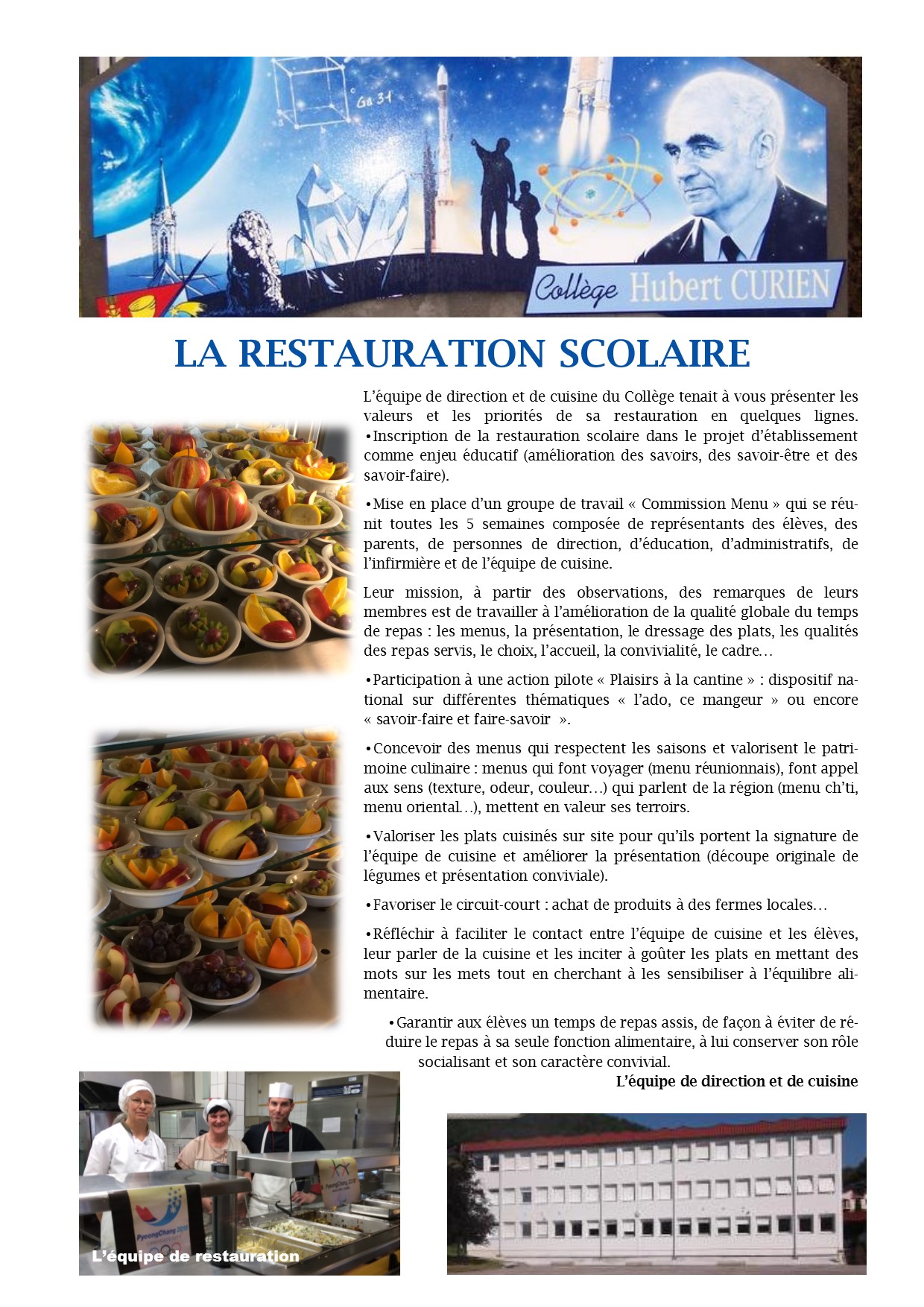 restauration scolaire