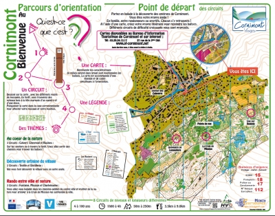 Parcours d&#039;orientation à découvrir en rubrique Loisirs