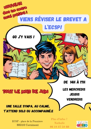 Viens réviser ton brevet à l&#039;ECSP