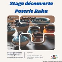 Stage découverte poterie raku