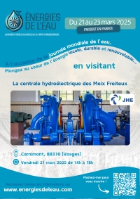 Porte ouverte à la Centrale Hydroélectrique des Meix Freiteux